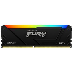 Kingston Technology FURY Beast RGB geheugenmodule 1 x 8 GB 3600 MT/s