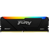 Kingston FURY 32 GB DDR4-3200 Kit werkgeheugen KF432C16BB2AK2/32, Beast RGB, XMP