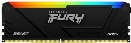 Kingston Technology FURY Beast RGB geheugenmodule 1 x 16 GB 3200 MT/s