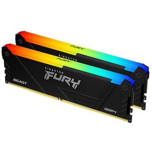 Kingston Technology FURY Beast RGB geheugenmodule 2 x 16 GB 3200 MT/s