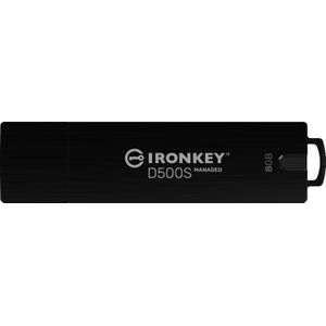 Kingston IronKey 8GB Managed D500SM FIPS 140-3 niveau 3 (aangevraagd) AES-256