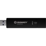 Kingston 512 GB IronKey D500S FIPS (512 GB, USB 3.0), USB-stick, Zwart