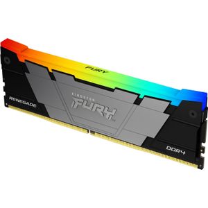 Kingston FURY Renegade RGB 8GB 3200MT/s DDR4 CL16 DIMM Desktop Geheugen - KF432C16RB2A/8