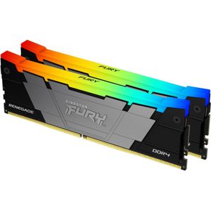 Kingston FURY 32GB 3600MT/s DDR4 CL16 DIMM (set van 2) 1Gx8 Renegade RGB