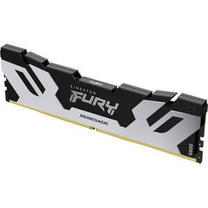 Kingston Fury Renegade DDR5 Zilber/Zwart XMP 48GB 6400MT/s CL32 DIMM Gaming Desktopgeheugen - KF564C32RS-48