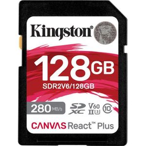 Kingston Canvas React Plus Speicherkarte 128 GB