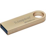 Kingston DataTraveler SE9 Gen 3 - 256GB - 220MB/s lettura - Metal - USB 3.2 Gen 1 -Gouden