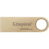 Kingston DataTraveler SE9 Gen 3 - 256GB - 220MB/s lettura - Metal - USB 3.2 Gen 1 -Gouden