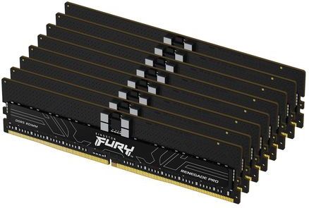 Kingston Technology FURY Renegade Pro geheugenmodule 8 x 32 GB 6400 MT/s