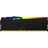 Kingston FURY Beast RGB DDR5 Kit, 32 GB: 2 x 16 GB, DIMM 288-PIN, 6000 MHz, PC5-48000
