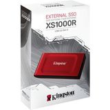 Kingston Technology 1TB XS1000 Red External USB Gen 2 Draagbare Solid State Drive