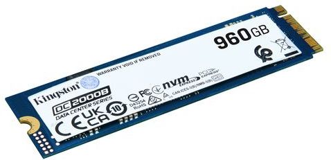 Kingston - DC2000B - M.2 2280 SSD - 960GB - PCIe 4.0 - Voor Servertoepassingen