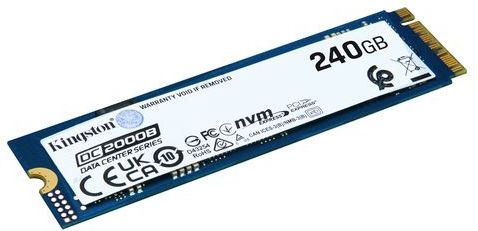 Kingston - DC2000B - M.2 SSD - 240GB - PCIe 4.0 Gen 4x4, 3D TLC NAND