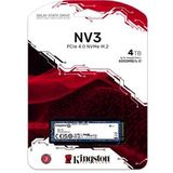 Kingston NV3 SSD - 4TB - M.2 2280 - PCIe 4.0 - PS5 Compatibel