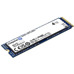 Kingston NV3 SSD - 4TB - M.2 2280 - PCIe 4.0 - PS5 Compatibel