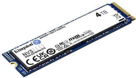 Kingston NV3 SSD - 4TB - M.2 2280 - PCIe 4.0 - PS5 Compatibel