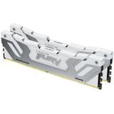 Kingston - FURY Renegade - DDR5 Geheugen - Wit - 48GB - 8400MT/s - CL40 - Set van 2