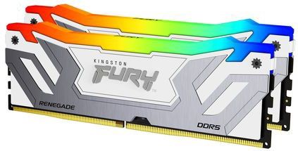 Kingston - Renegade - RAM Geheugen - Wit - 48GB - 8400MT/s - CL40 - Set van 2