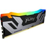 Kingston - FURY Renegade - RAM Geheugen - Zilver - 24GB 8400MT/s DDR5 CL40 CUDIMM RGB