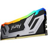 Kingston - FURY Renegade - RAM Geheugen - Zilver - 24GB 8400MT/s DDR5 CL40 CUDIMM RGB