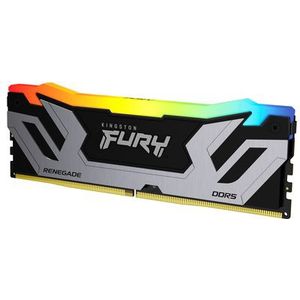 Kingston - FURY Renegade - RAM Geheugen - Zilver - 24GB 8400MT/s DDR5 CL40 CUDIMM RGB