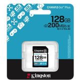 Kingston - Canvas Go! Plus - Geheugenkaart - Klasse 10 - Zwart