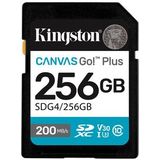 Kingston - Canvas Go! Plus - Geheugenkaart - 256GB - SDXC - 200MB/s