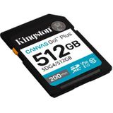 Kingston - Canvas Go! Plus - Geheugenkaart - 512GB - SDXC - 200MB/s
