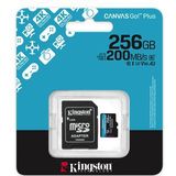 Kingston - Canvas Go Plus - microSDXC Geheugenkaart - 256GB - 200MB/s A2 U3 V30