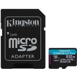 Kingston - Canvas Go Plus - Geheugenkaart - 512GB - microSDXC - 200MB/s