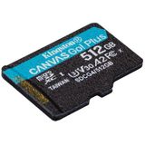 Kingston - Canvas Go! Plus - microSDXC - 512GB - U3 - A2 - 200R