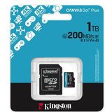 Kingston - Canvas Go! Plus - microSDXC 1TB - Klasse A2 U3 V30 - 200MB/s