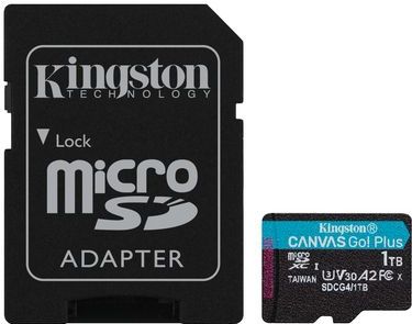 Kingston - Canvas Go! Plus - microSDXC 1TB - Klasse A2 U3 V30 - 200MB/s