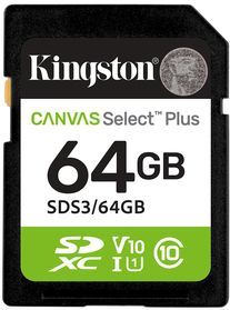 Kingston Technology Canvas Select Plus Gen3 SD Klasse 10