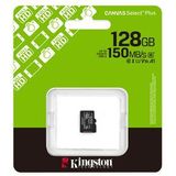 Kingston - Canvas Select Plus Gen3 - microSDXC - 128GB - A1 - 150MB/s