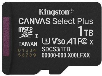 Kingston - Canvas Select Plus - microSDXC - 1TB - A1 - 150MB/s