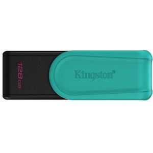 Kingston - DataTraveler Exodia S - USB Flash Drive - Zwart, Turkoois - 512GB, USB 3.2 Gen 1