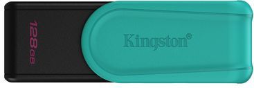 Kingston - DataTraveler Exodia S - USB Flash Drive - Zwart, Turkoois - 512GB, USB 3.2 Gen 1