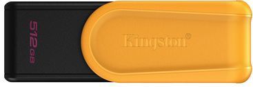 Kingston - DataTraveler Exodia S - USB Flash Drive - Zwart, Geel - 512GB