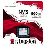 Kingston Technology NV3 500 GB PCI Express 4.0 3D NAND