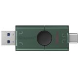 Kingston Technology DataTraveler DuoG2 USB flash drive USB Type-A / USB Type-C 3.2 Gen 1 (3.1 Gen 1) Zwart, Groen