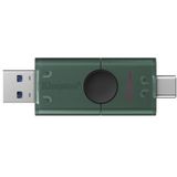 Kingston Technology DataTraveler DuoG2 USB flash drive USB Type-A / USB Type-C 3.2 Gen 1 (3.1 Gen 1) Zwart, Groen