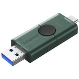 Kingston Technology DataTraveler DuoG2 USB flash drive USB Type-A / USB Type-C 3.2 Gen 1 (3.1 Gen 1) Zwart, Groen