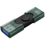 Kingston Technology DataTraveler DuoG2 USB flash drive USB Type-A / USB Type-C 3.2 Gen 1 (3.1 Gen 1) Zwart, Groen