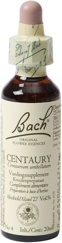 Bach Flower remedies duizendguldenkruid 04 20ml