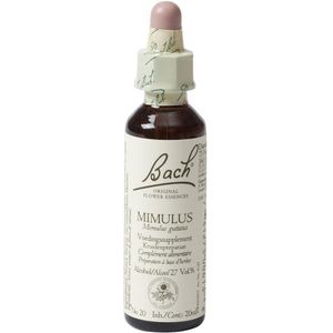 Bach Flower Mimulus  Maskerbloem - 20 ml - Voedingssupplement