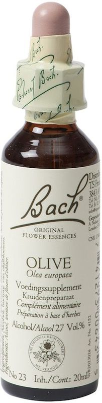 Bach Flower Remedies - Olijf 23 - Bloesemtherapie