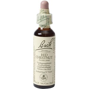 Bach Flower remedies rode kastanje 25 20ml