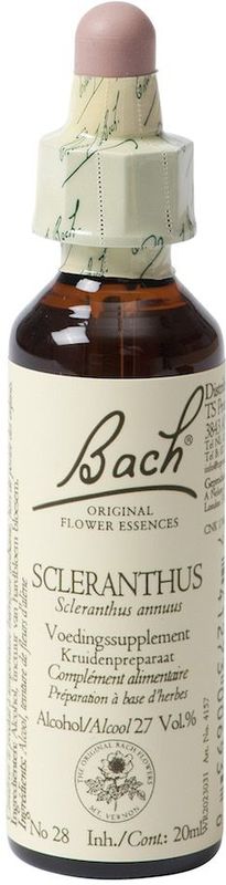 Bach Flower Remedies - Hardbloem - 28 - Bloesemtherapie