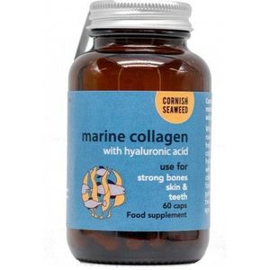 Cornish Seaweed Marine collageen, hyaluronzuur & kelp 60 capsules